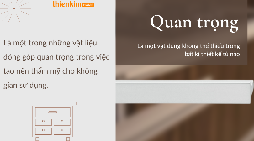 Tay nắm tủ Hafele 107.24.902 quan trọng